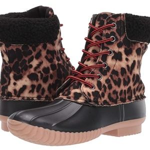 Report Women's Animal Print Ulrich Duck Rain Boots